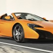 McLaren 650S Coupe and Spider presented at Geneva
