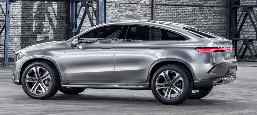 Mercedes-Benz Coupe SUV Concept previews X6 rival 242564