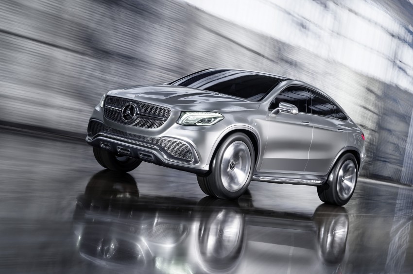 Mercedes-Benz Coupe SUV Concept previews X6 rival 242575