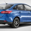 2015 Ford Focus Sedan facelift unveiled: new rear end