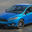 2015 Ford Focus Sedan facelift unveiled: new rear end