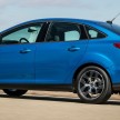 2015 Ford Focus Sedan facelift unveiled: new rear end