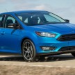 2015 Ford Focus Sedan facelift unveiled: new rear end