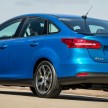 2015 Ford Focus Sedan facelift unveiled: new rear end