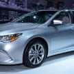 2015 Toyota Camry – major facelift unveiled in NYC