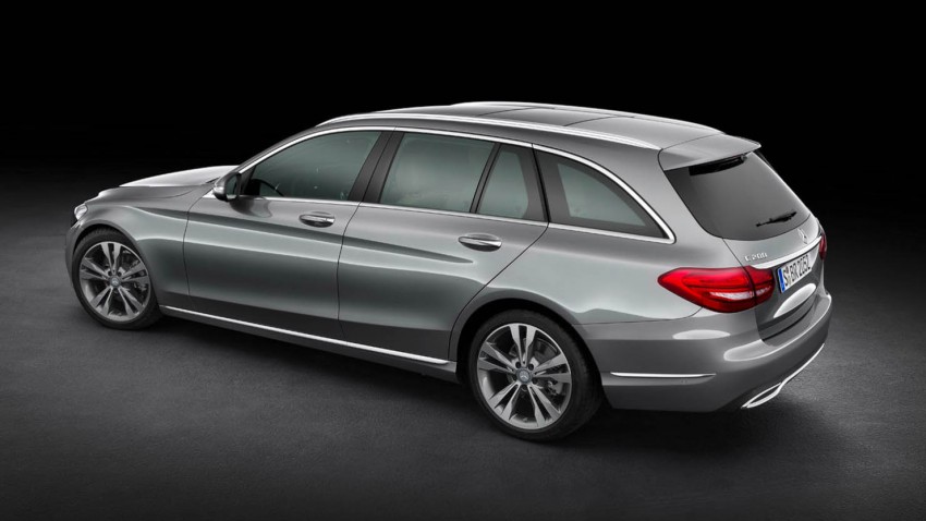 W205 Mercedes-Benz C-Class Estate makes its debut 248887