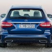 W205 Mercedes-Benz C-Class Estate makes its debut