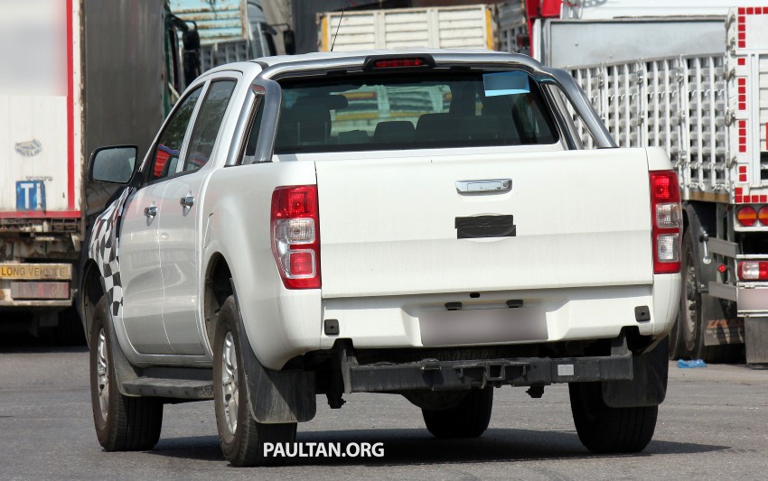 SPYSHOTS: Ford Ranger facelift and new Ford Everest 255159
