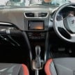 Suzuki Swift RS – it’s the GLX all dressed up, RM80k