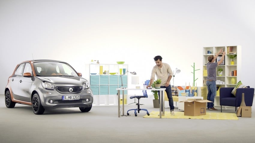 2015 smart fortwo and smart forfour city cars unveiled 259501