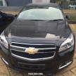 Chevrolet Malibu Malaysia specs revealed in brochure