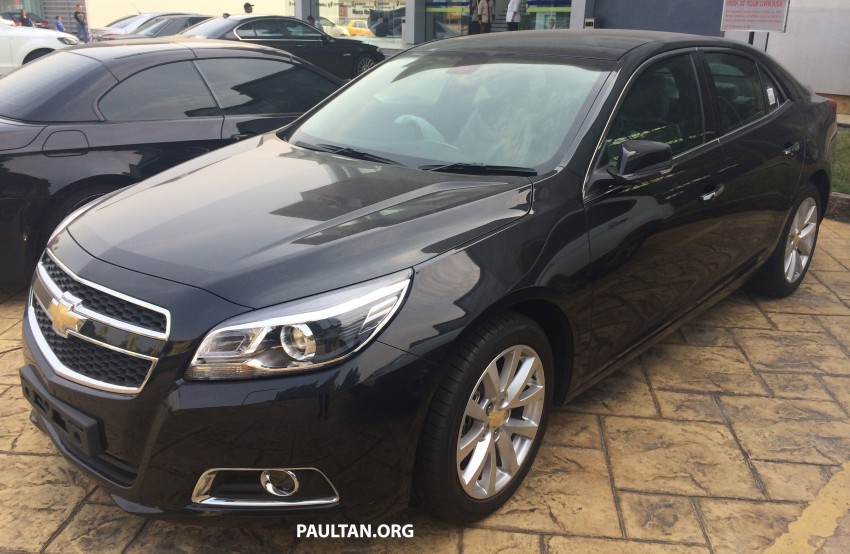 Chevrolet Malibu sighted at Naza Automall PJ 260012