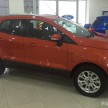 Ford EcoSport being previewed at SDAC showrooms – 1.5L Trend and Titanium variants, RM96k-RM104k