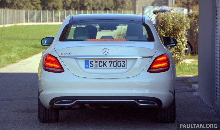 DRIVEN: W205 Mercedes-Benz C-Class in France 267758