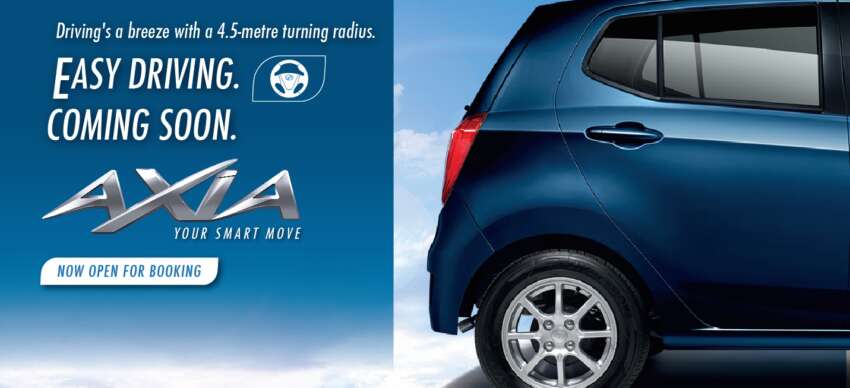 Perodua Axia 1.0 G – first official photo released 263699