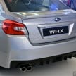 Subaru WRX and WRX STI launched – RM231k-RM271k