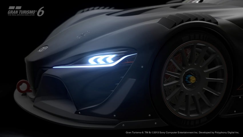 Toyota FT-1 Vision Gran Turismo virtual racer debuts 263605