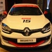 Renault Megane RS 265 Cup facelift makes Malaysian debut at Malaysia Super GT launch, in racer form