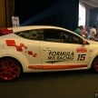 Renault Megane RS 265 Cup facelift makes Malaysian debut at Malaysia Super GT launch, in racer form