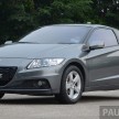 Honda CR-Z new price with tax revealed, from RM183k
