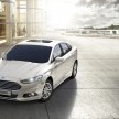 New Ford Mondeo for Europe: introduces new safety systems, twin turbo diesel and a hybrid powertrain
