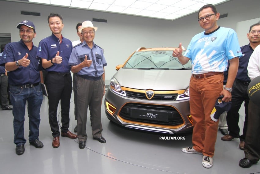 Proton Iriz Active concept unveiled with crossover looks, high-tech additions – production possible 275915