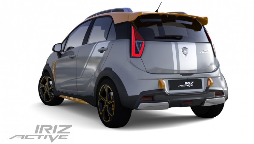 Proton Iriz Active concept unveiled with crossover looks, high-tech additions – production possible 275604