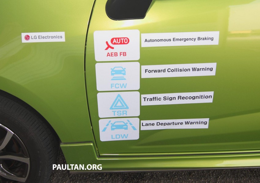 Proton Iriz prototype fitted with LG ADAS camera 275937