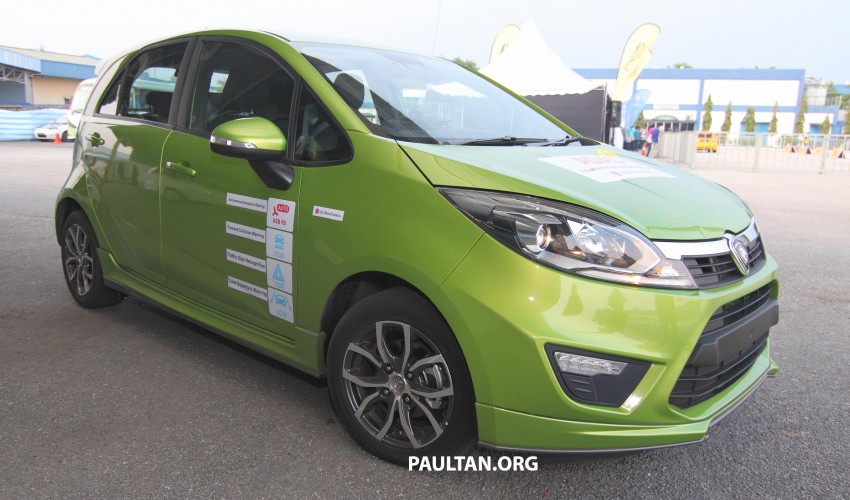 Proton Iriz prototype fitted with LG ADAS camera 275938