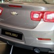 Chevrolet Malibu launched in Malaysia – 2.4L, RM155k
