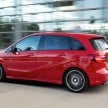 Mercedes-Benz B-Class facelift – upgraded inside out