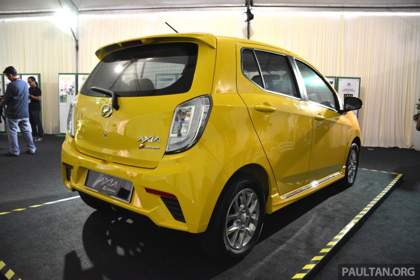 Perodua Axia launched – final prices lower than estimated, from RM24,600 to RM42,530 on-the-road 271842