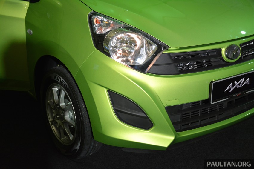 Perodua Axia launched – final prices lower than estimated, from RM24,600 to RM42,530 on-the-road 271754