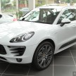 GALLERY: Porsche Macan in Malaysian showroom