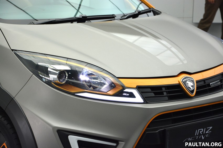 Proton Iriz Active concept unveiled with crossover looks, high-tech additions – production possible 275673