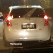 SPYSHOTS: White Nissan Note sighted in Malaysia with registered Wilayah number plate