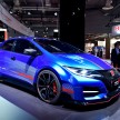Honda Civic Type R Concept live on the Paris stand!