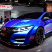 Honda Civic Type R Concept live on the Paris stand!