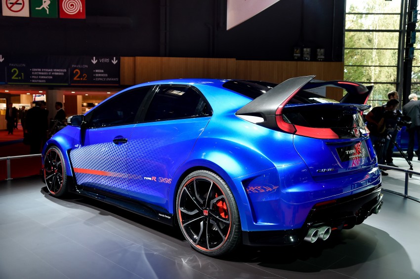 Honda Civic Type R Concept live on the Paris stand! 277782