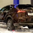 Lexus NX 300h on display at IGEM 2014 in KLCC