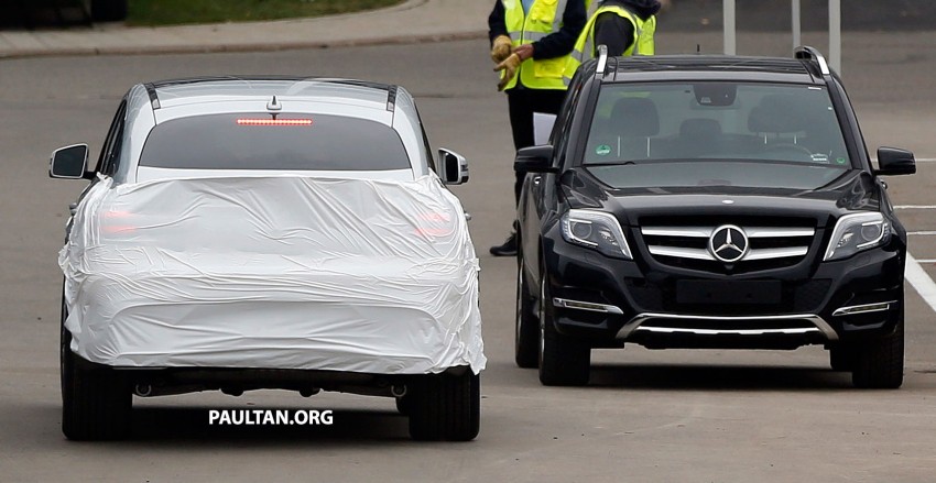 SPYSHOTS: Mercedes-Benz GLE Coupe nearly undisguised – production car ready for world debut? 283613