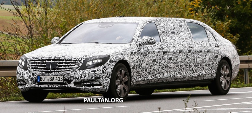 SPYSHOTS: W222-based Mercedes-Benz Pullman 282411