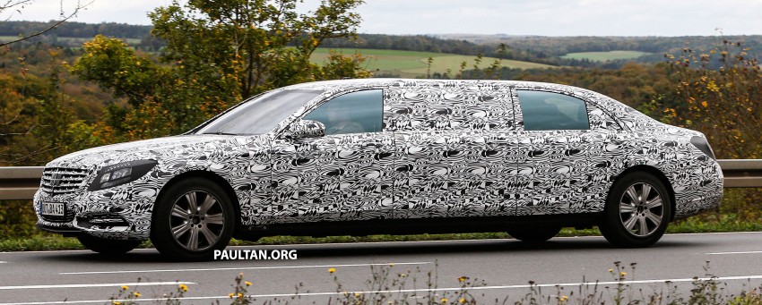 SPYSHOTS: W222-based Mercedes-Benz Pullman 282410