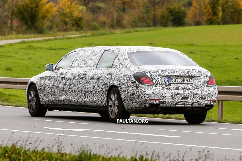SPYSHOTS: W222-based Mercedes-Benz Pullman 282405