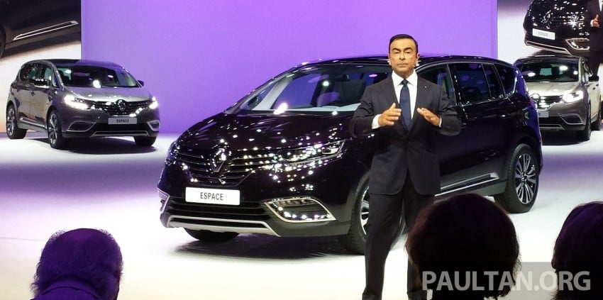 Paris 2014: New Renault Espace snapped before unveil 277530