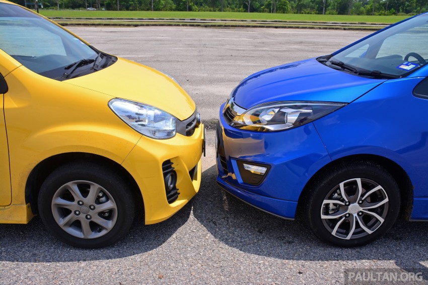 GALLERY: Proton Iriz vs Perodua Myvi – take your pick 281704