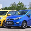 GALLERY: Proton Iriz vs Perodua Myvi – take your pick