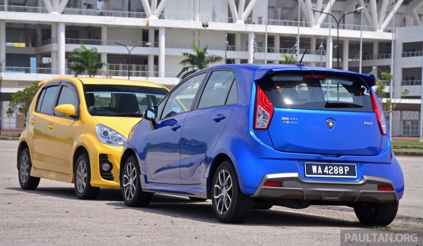 GALLERY: Proton Iriz vs Perodua Myvi – take your pick 281712