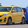 GALLERY: Proton Iriz vs Perodua Myvi – take your pick