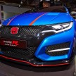 Honda Civic Type R Concept live on the Paris stand!